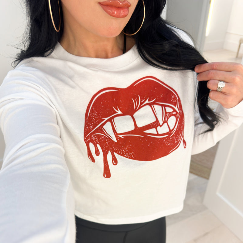 Vampire Teeth Graphic Tee