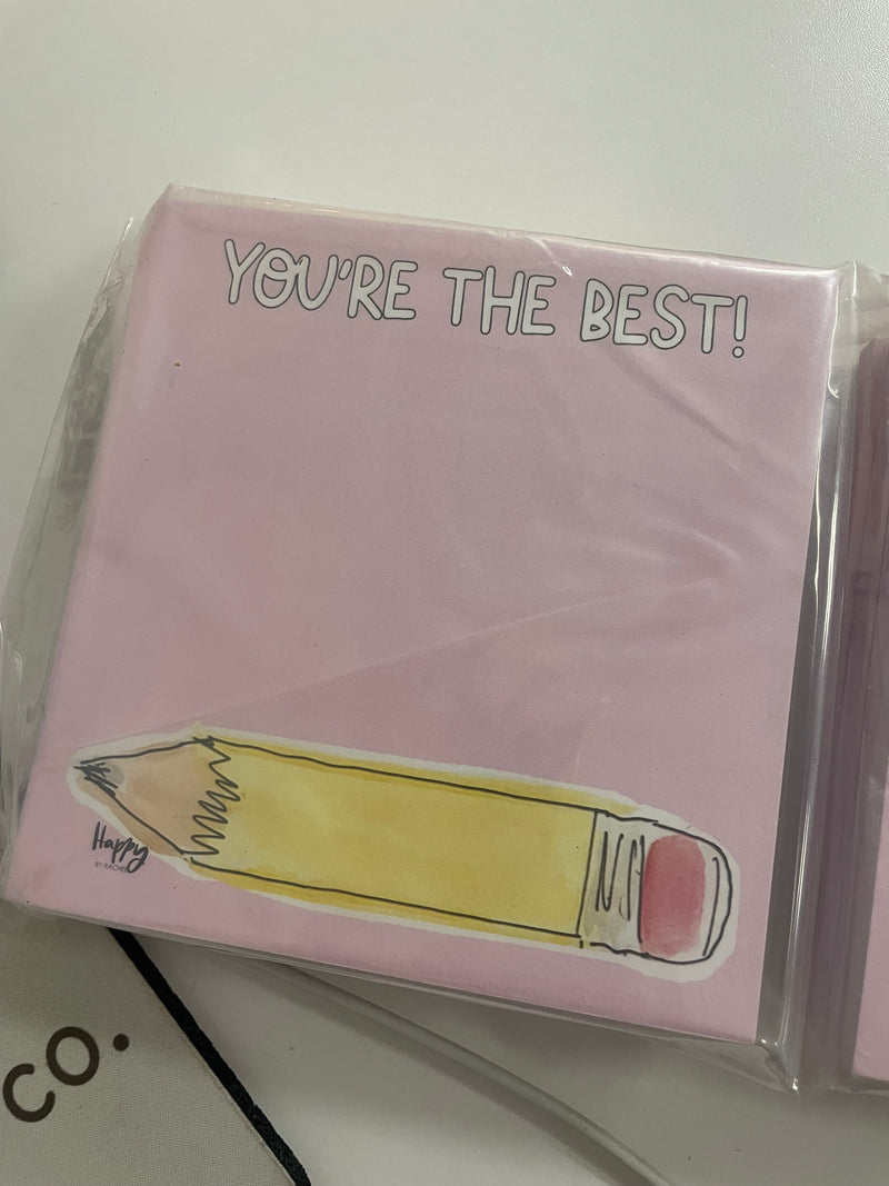 You're The Best Notepad