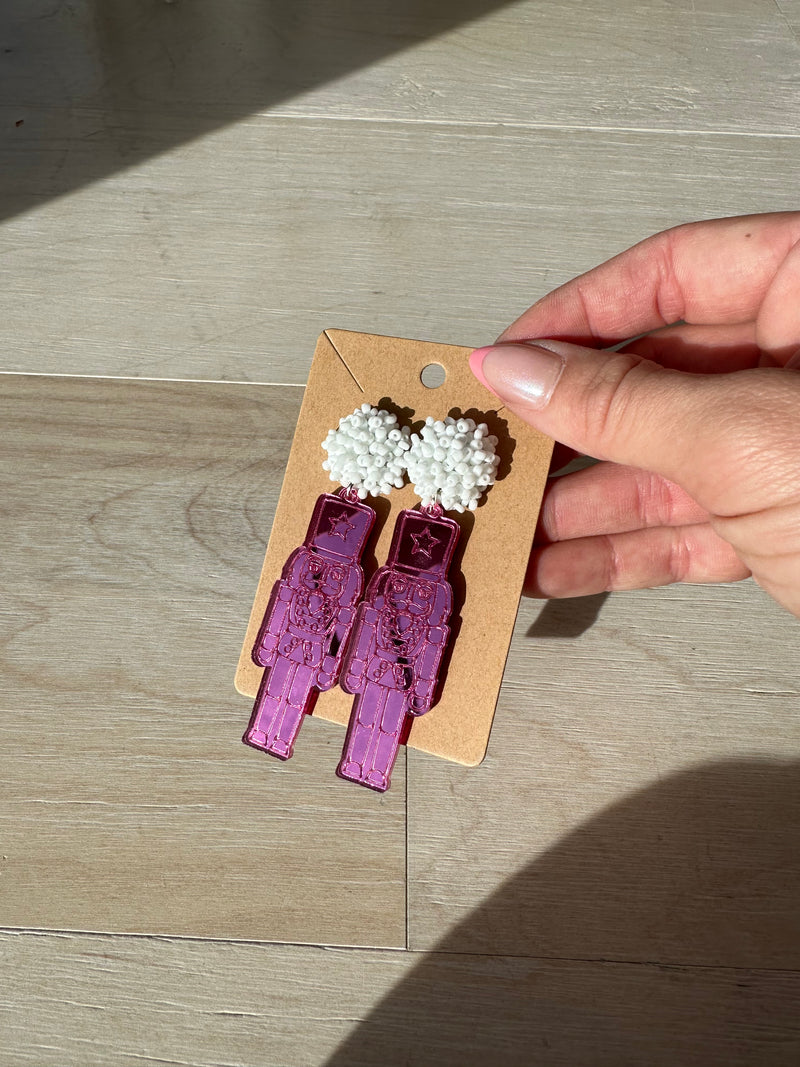 Festive Acrylic Earrings