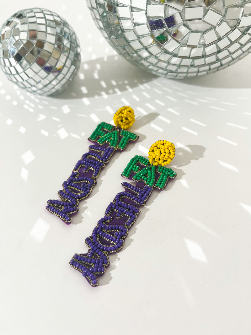 Fat Tuesday Earrings